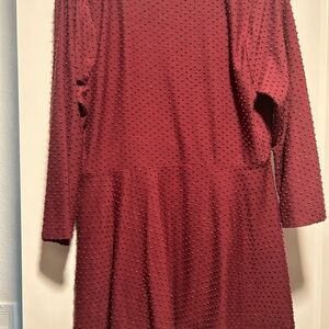 Motherhood Maternity Burgundy Blouse